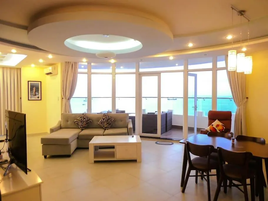 Amazing Seaview - Thuy Tien Building Lägenhet Vung Tau Vietnam
