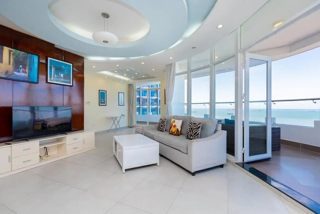 Amazing Seaview - Thuy Tien Building Lägenhet Vung Tau Vietnam